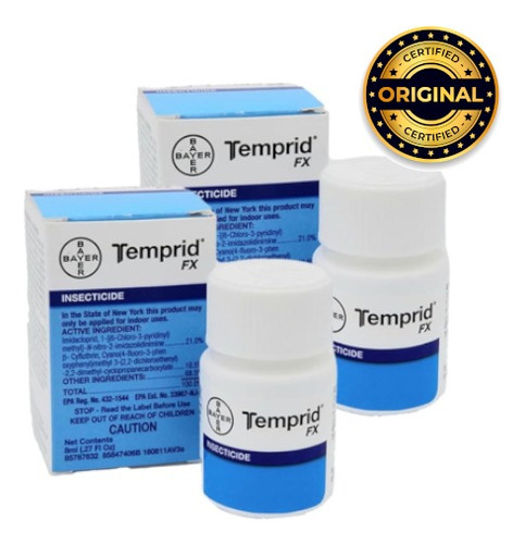 Temprid Bayer 8ml - Ideal Para Uso Residencial Y Comercial