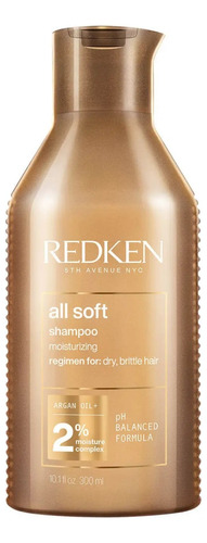 Shampoo 300ml + Mascarilla+ Aceite + Crema Redken All Soft