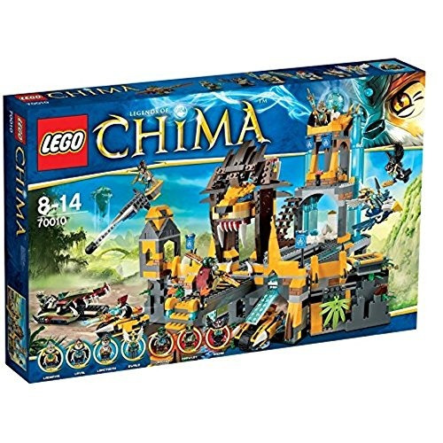 Templo Del Leon Chima 70010 De Lego Discontinuado Por El Fab