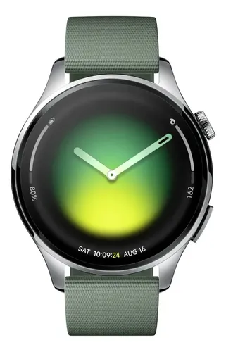 Reloj Inteligente Xiaomi Watch 5 Green Plateado