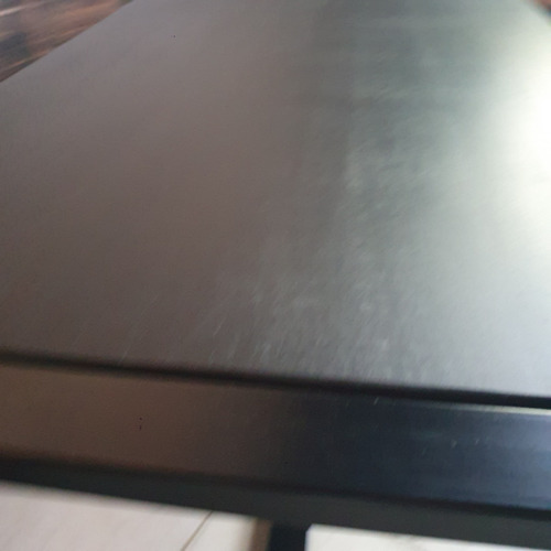 Imagen 3 de 7 de Mesa Ratona Arrime 120x50x40 Hierro Y Madera Industrial
