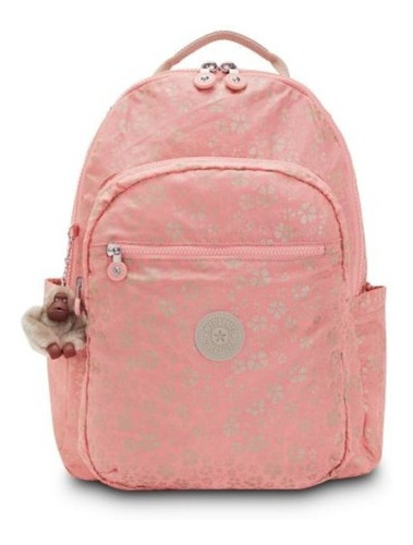 Imagem 1 de 5 de Mochila Escolar Linda Kipling Seoul Sweet Metfloral