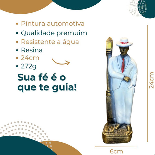 Imagens Orixás Estátuas Gesso - Umbanda Candomblé