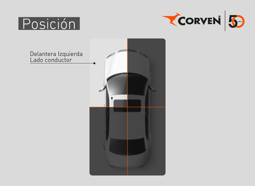 Cazoleta Corven Renault Koleos Izq.