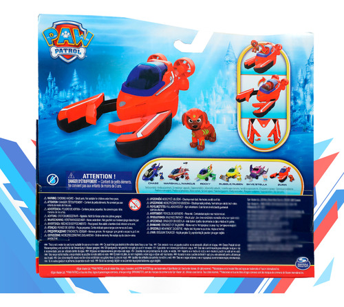 Paw Patrol Vehiculos De Rescate Aqua Pups Spin Master