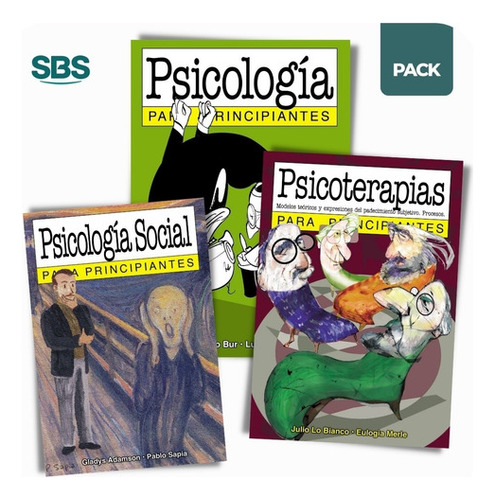 Psicologia + Social + Psicoterapias - Para Principiantes - 