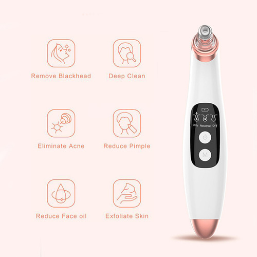 Removedor De Espinillas Aspiradora Facial Limpiador De Poros