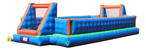 Quadra De Futebol De Sabão 5x10m Futsabão C/ Motor Papibrink Cor Multicolor 127/220v
