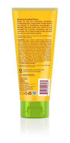 Alba Botanica Hawaiian Loción Manos Y Cuerpo, Cacao 3 Pack