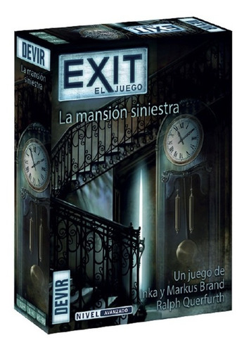 Devir Juego De Mesa Exit La Mansión Siniestra - Avanzado