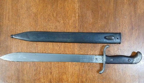 Lote 3 Bayonetas Y Machete De Artilleria Mauser 1909 Y 1891 Negro (Usado)