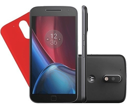 Celular Motorola Moto G4 Plus Dual Xt1640 32gb Preto Vitrine