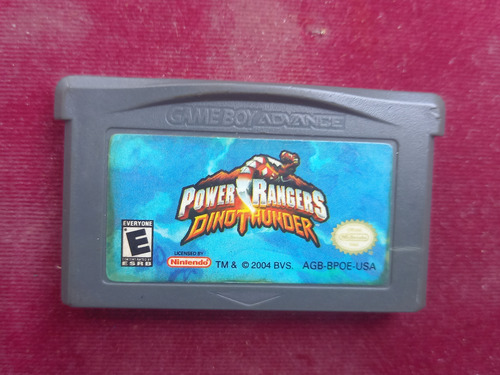 Power Rangers Dino Thunder ( Gameboy Advance Gba Sp )10v ^o^ (Usado)