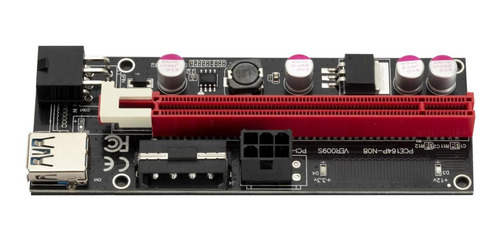 Imagem 5 de 5 de Adaptador De Riser Usb 3.0 Pci-e 15pin A 6 Pin Power 1x 4x