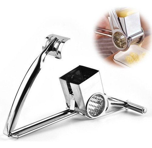 W Rallador De Queso Rayador Manual Espiral Nicer Dicer