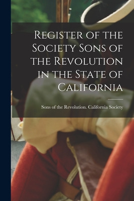 Libro Register Of The Society Sons Of The Revolution In T...