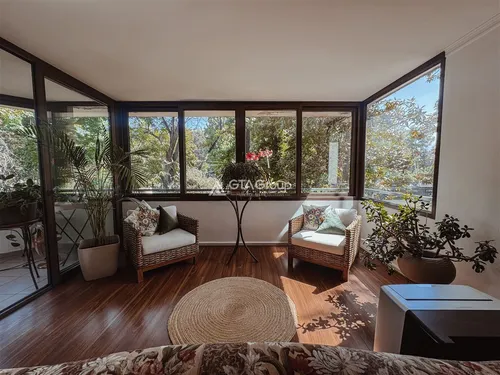 Dpto Remodelado Con Vista Nor-oriente En Vitacura,3d-4b