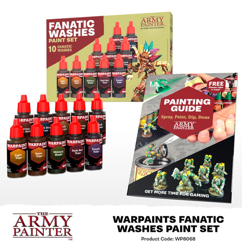 Set Pinturas Army Painter Washes Fanatic