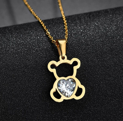 Collar Con Dije De Oso