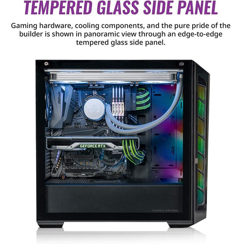 Gabinete Gamer Cooler Master Masterbox MB520 ARGB