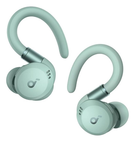 Fone de Ouvido Sem Fio para Treinos Soundcore by Anker X20 ANC adaptativo 3.0,Ganchos Ajustáveis Graves Intensos IP68 À Prova de Suor e Poeira 50H de Reprodução Fones para Academia