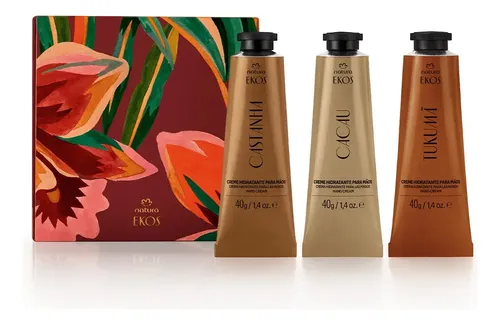Trio Cremas De Manos Ekos Natura 3x40g