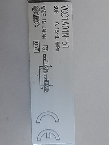 Válvula Solenoide Smc Vqc1a01n-51