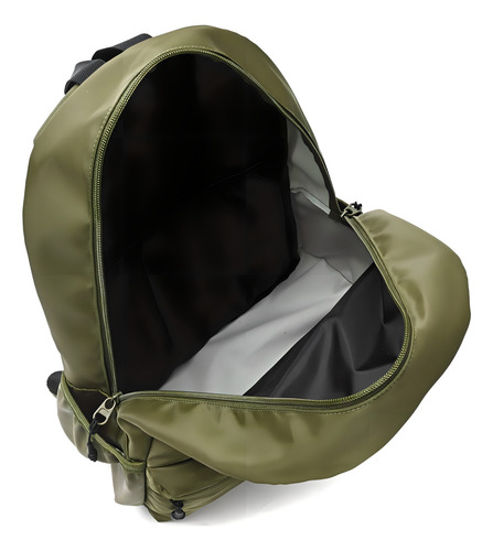 Mochila Urbana Deportiva Wanderlust New Urban Portanotebook Color Verde Diseño De La Tela Liso
