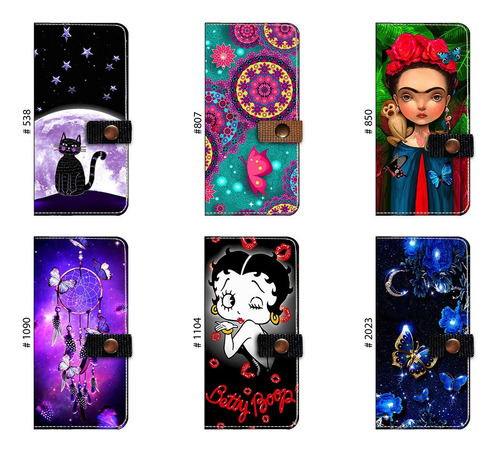 Funda Agenda Para Moto Edge 60 / Xt2505-1 Ondatuonda Didí Estampados, Lisos Y Personalizados Estampado Y Liso