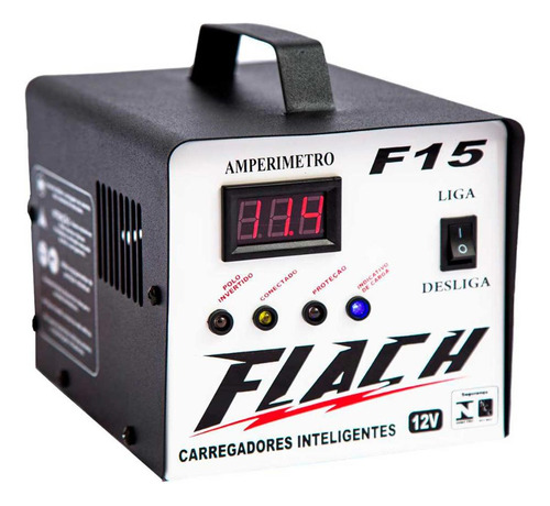 Carregador De Bateria Com Auxiliar De Partida F15 15a/12v