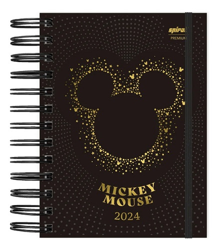 Agenda 2024 Mini Mickey Pp Capa Dura 11,7x16,4cm Cor Da Capa Pre