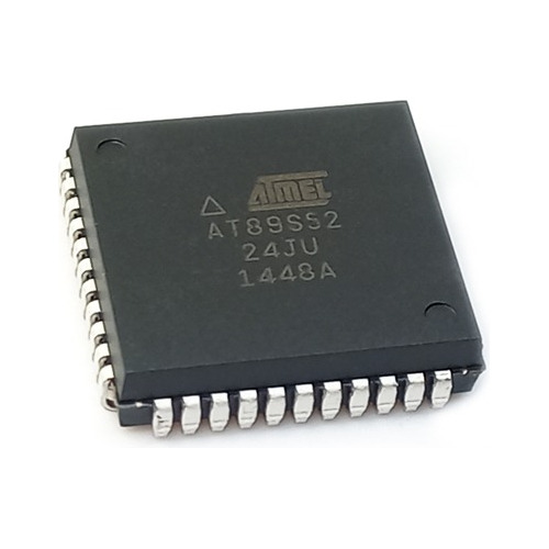 Microcontrolador At89s52-24ju Smd Plcc-44 Original Atmel