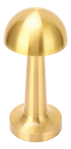 Mesa Inalámbrica De Metal Dorado En Forma De Hongo Recargabl