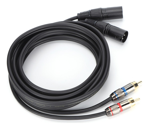 Cable De Micrófono Jorindo, Cable Dual Xlr Macho A Dual Rca