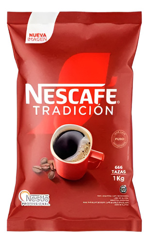 Café Soluble Tradición 100% Cafe Nescafe Instantaneo 1 Kg