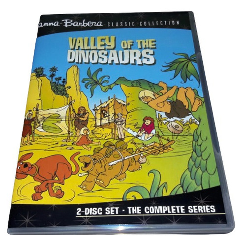 Dvd O Vale Dos Dinossauros - Desenho Animado Completo 4 Dvds