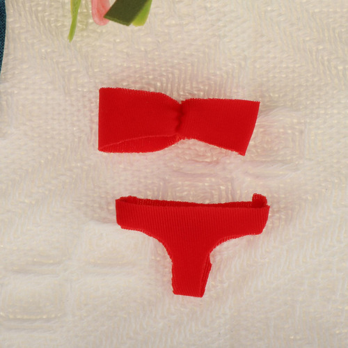 Roupas De Boneca Feminina Em Escala 1/12, Roupas De Vermelho