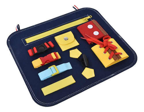 Actividad Educativa Para Bebés Con Tablero Sensorial