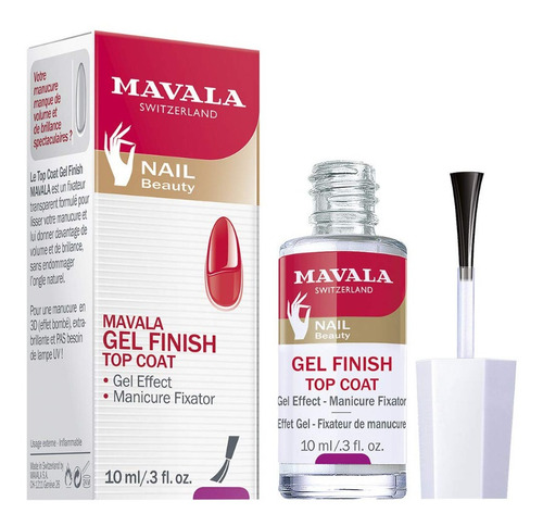 Esmalte Protector Top Coat Gel Finish - Mavala