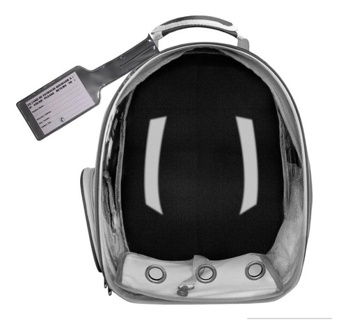 Imagen 3 de 10 de Mochila Bolso Mascotas Perro Gato Transparente Visión Apolo®