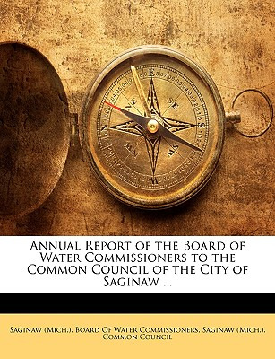 Libro Annual Report Of The Board Of Water Commissioners T...