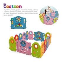 Comprar Patio De Juegos Infantil 16 Paneles Con Juegos Didácticos