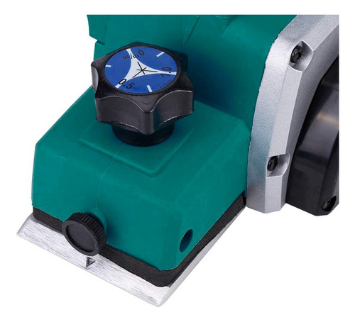 Cepillo Eléctrico Mueblería Carpintería 600w 16000rpm Color Verde Oscuro