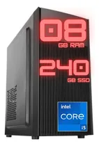 Comprar Pc Computador Cpu Intel Core I5 + Ssd 240gb, 8gb Memória Ram