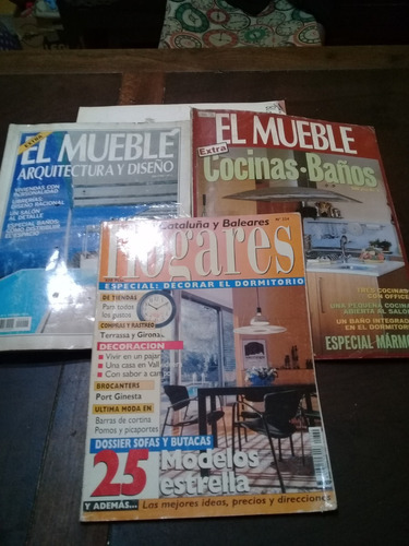 Lote De 3 Revistas De Decoracion 