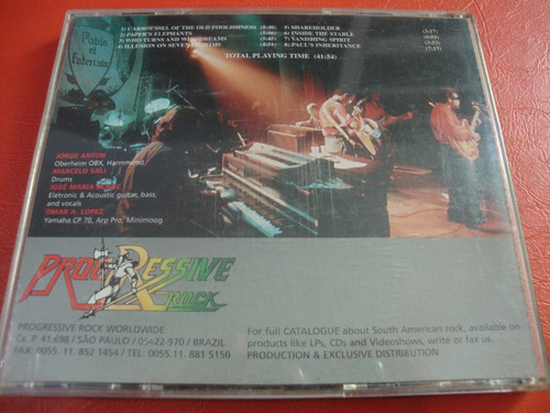 Pablo El Enterrador - Same Cd Aeroblus ( Marcao Hardao ) (Usado)