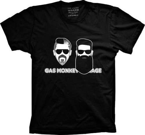 Camiseta Plus Size Dupla Do Barulho - Gas Monkey