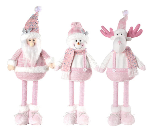 Figura Decorativa De Muñeca Navideña Figura Navideña Alce