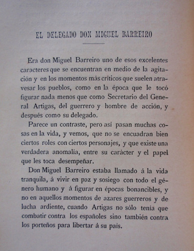 Cosas Antaño Bocetos Perfiles Tradiciones Montevideo 1893 (Usado)