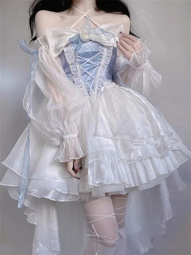 Elegante Cosplay Francés De Princesa Lolita, Estilo Op Style
